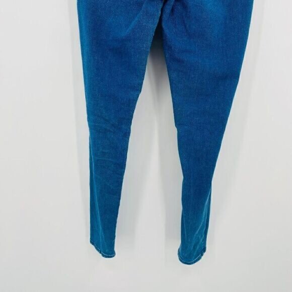 Old Navy Size 10 Medium Wash High Rise Super Skinny Pull On Jeans Stretch - Picture 8 of 9